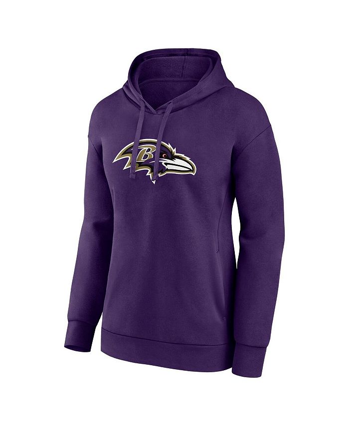 Fanatics Womens Lamar Jackson Purple Baltimore Ravens Player Icon Name And Number Pullover 