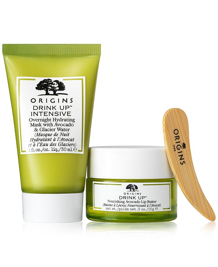 Origins 3Pc. AvoAmazing Drink Up SkinNourishing Mask & Lip Butter