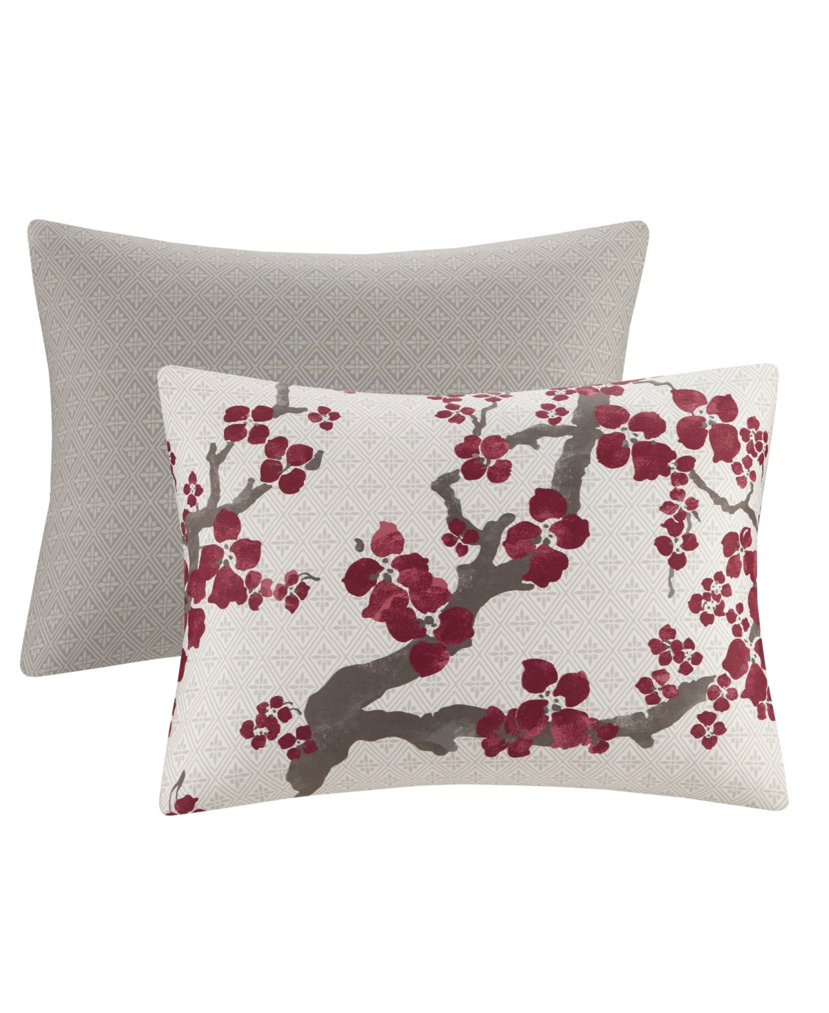 N Natori Cherry Blossom 3-Pc. Duvet Cover Set