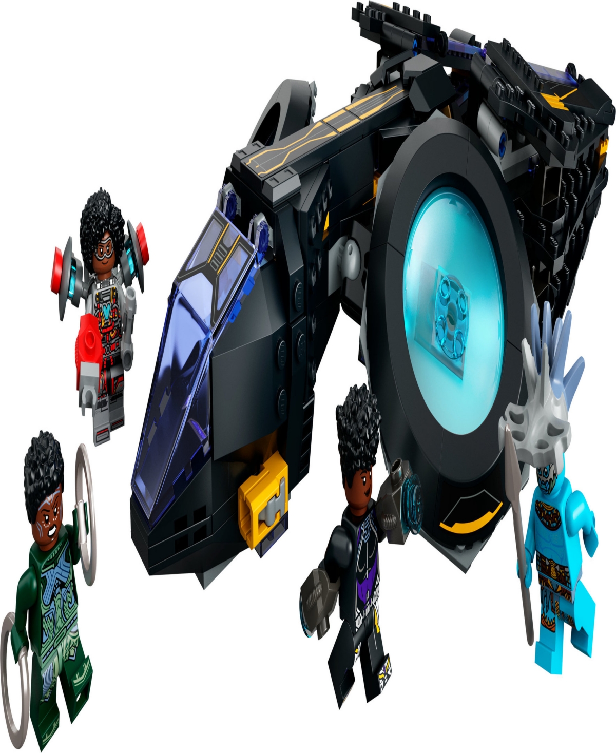 Lego Super Heroes Marvel Shuri's Sunbird 76211 Building Set, 355 Pieces In Multicolor