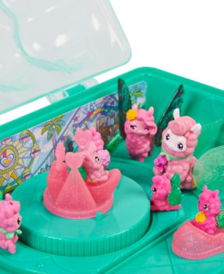 Hatchimals CollEGGtibles, Rainbow-cation Llama Family Carton Playset