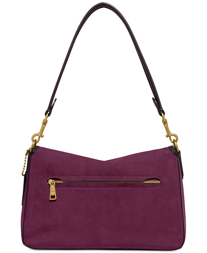 COACH Suede Soft Tabby Shoulder Bag with Convertible Straps & Reviews Handbags & Accessories
