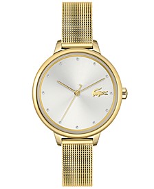 Women's Cannes Gold-Tone Mesh Bracelet Watch 36mm