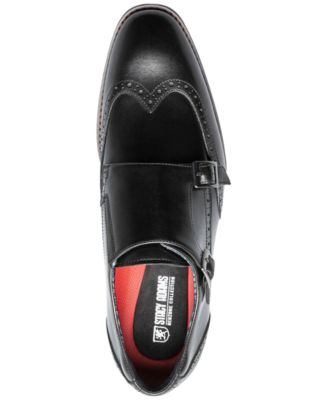 Men's Karson Wingtip Double-Monk Strap Dress Shoe