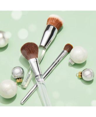Clinique 3-Pc. Essential Makeup Brush Set - Macy's