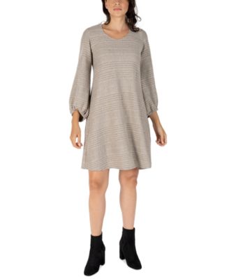 Robbie Bee Petite Cowlneck Striped 