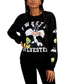Juniors' Looney Tunes Tweety & Sylvester Sweatshirt 