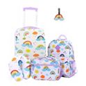 5-Piece Travelers Club Kid's Carry-On Spinner Luggage Set (Various Colors)