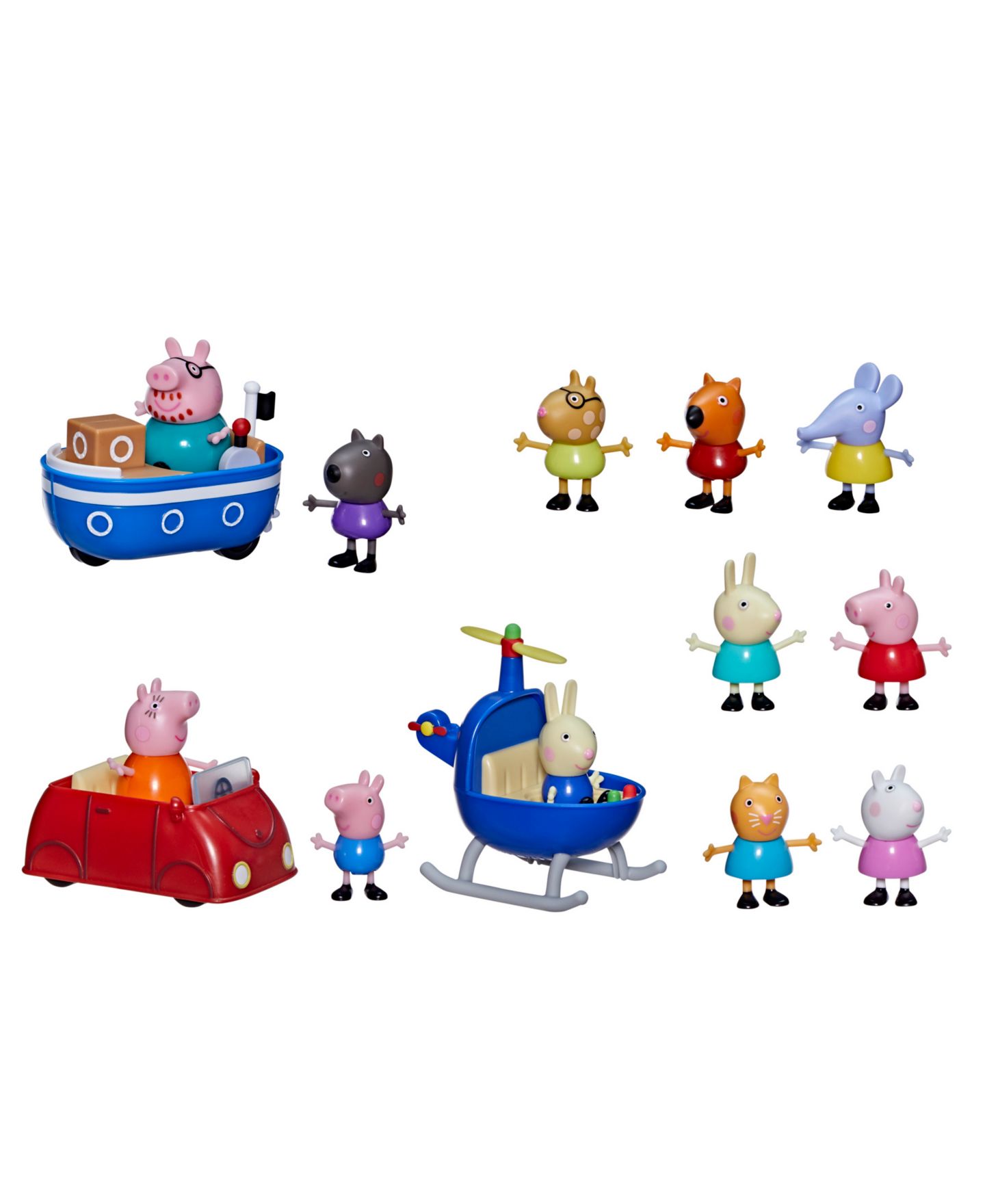 Детские фигурки Peppa Pig Away We Go with Peppa Set — фото 1
