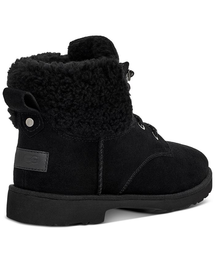 UGG® Women's Romely Heritage LaceUp PlushCuff Boots & Reviews