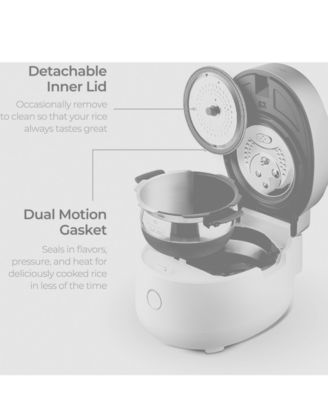 3-Cup Twin Pressure Induction Heating Rice Cooker 