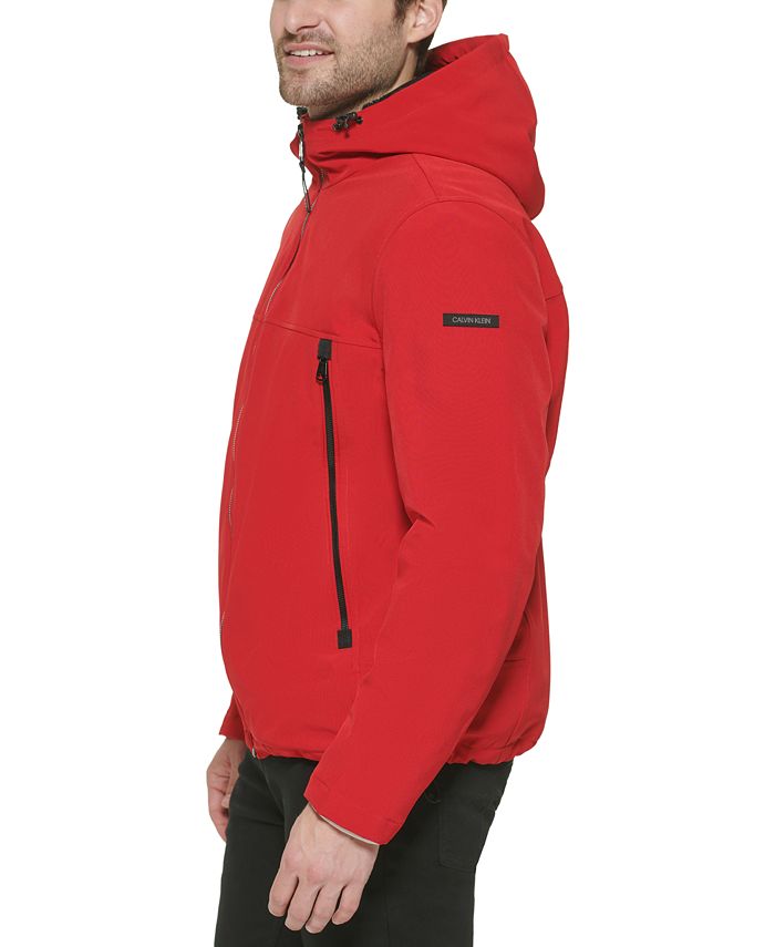 Calvin Klein Men's Sherpa Lined Infinite Stretch Soft Shell Jacket