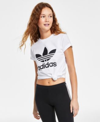 Photo 1 of adidas Originals Women's Trefoil Logo T-Shirt, XS-4X