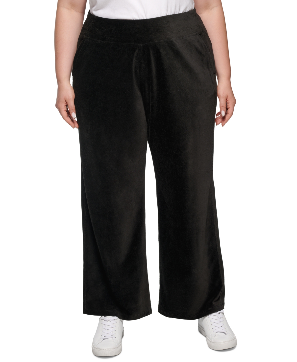 Calvin klein performance plus size capris hotsell
