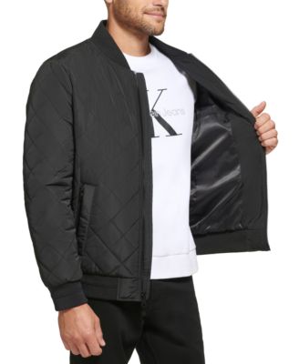 Calvin Klein Men's Quilted Baseball 