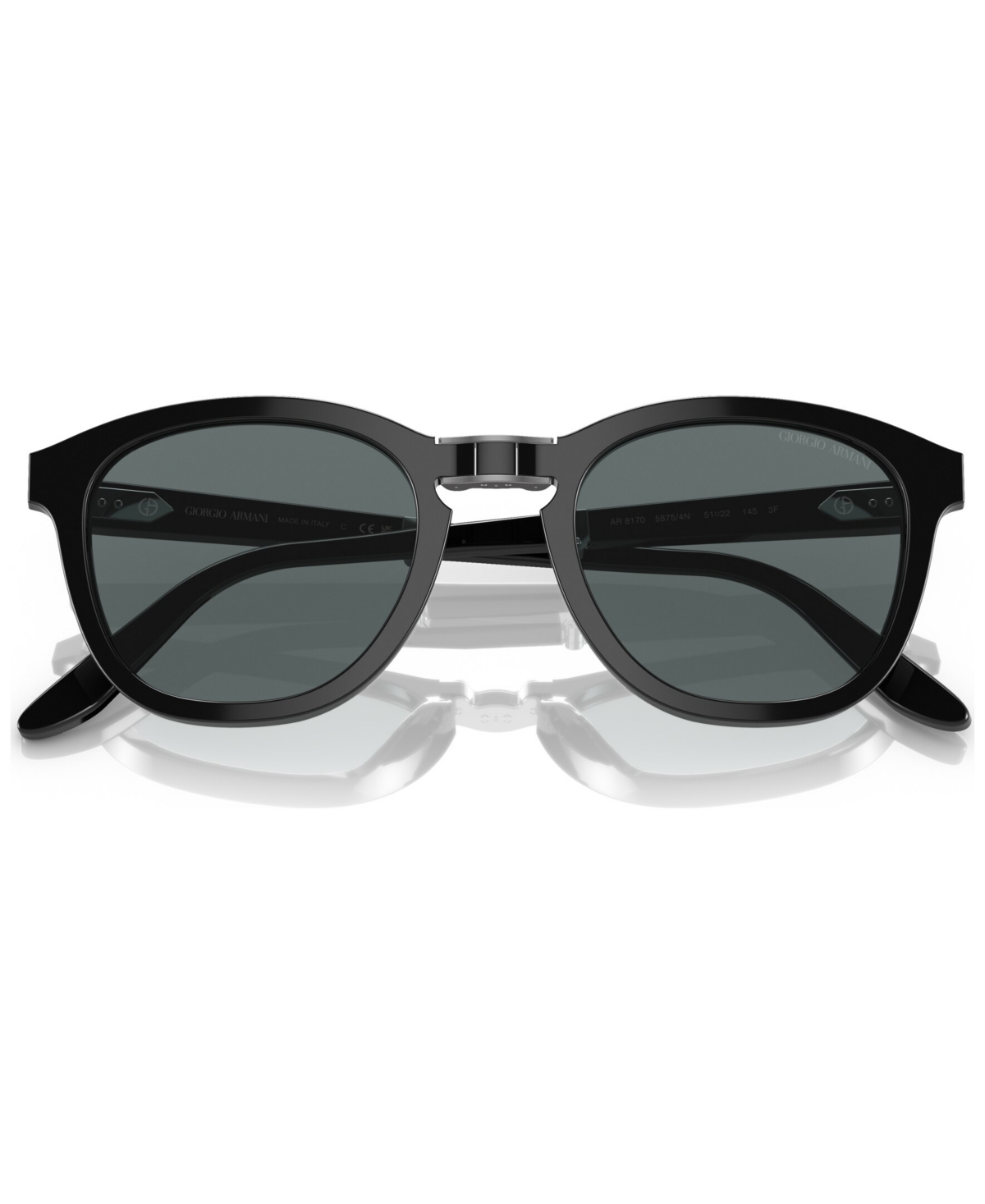 Giorgio Armani Men s Polarized Sunglasses AR817051 Black Smart Closet