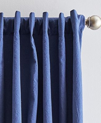 Sanctuary Back Tab Lined 2-Piece Curtain Panel Set, 50" x 108"