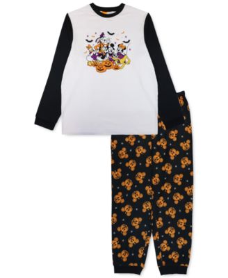 Briefly Stated - Women's Mickey Mouse Halloween Pajamas Set