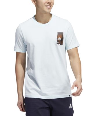 adidas - Men's Boost You Up Coffee Graphic Crewneck Short-Sleeve T-Shirt