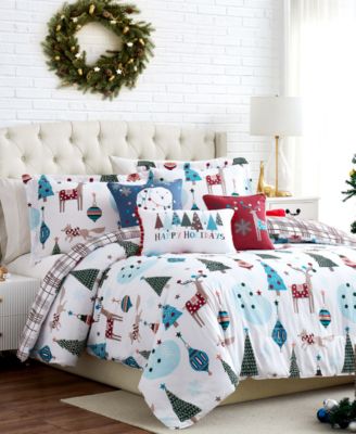 Southshore Fine Linens Winter Wonderland Reversible 6-Pc. Comforter Set, Full/Queen