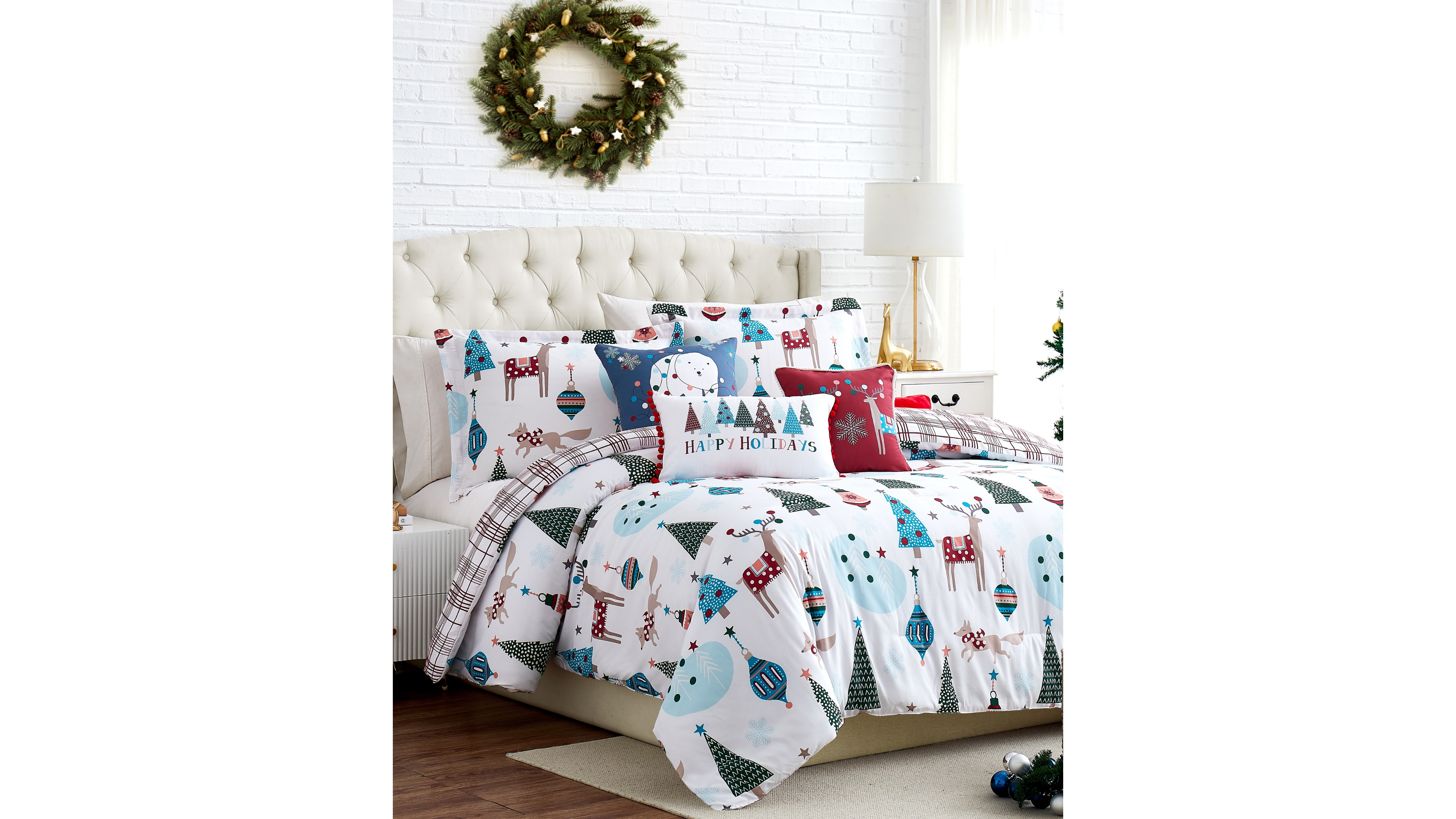 Southshore Fine Linens Winter Wonderland Reversible 6-Pc. Comforter Set, Twin