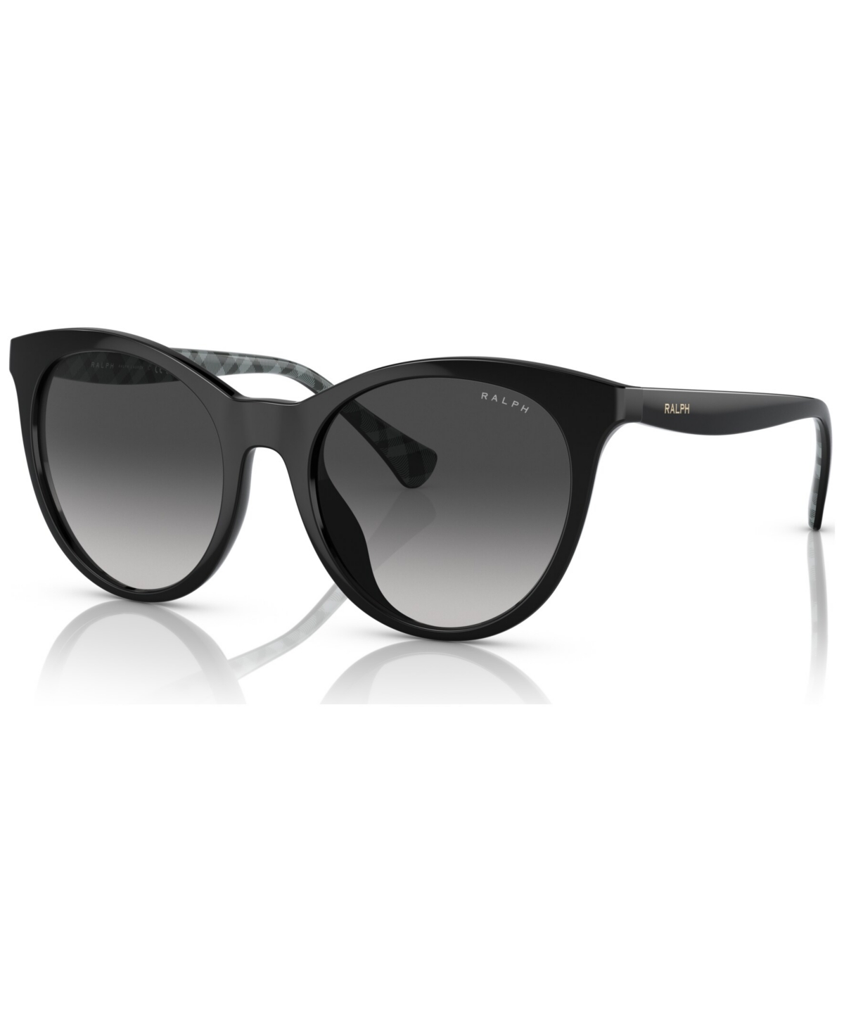 Ralph By Ralph Lauren Women's Sunglasses, Ra5294u53-y In Shiny Black