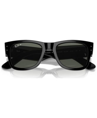 Unisex Mega Wayfarer 51 Polarized Sunglasses