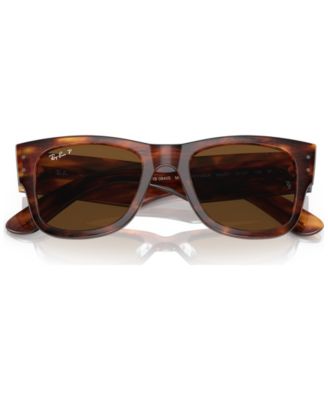Unisex Mega Wayfarer 51 Polarized Sunglasses
