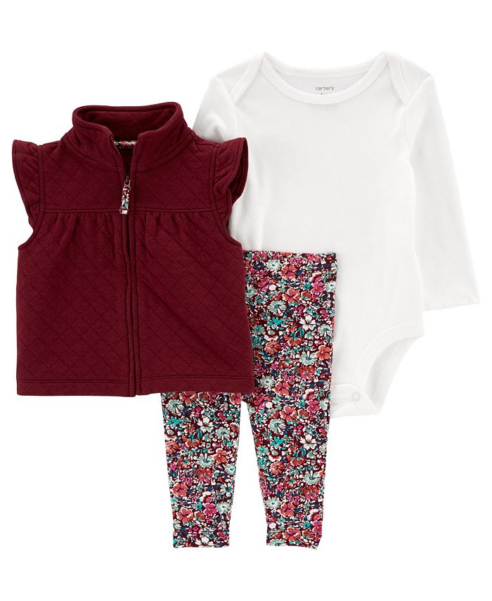Carters girls vest best sale