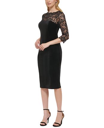 Eliza j hotsell velvet dress