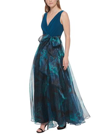 Eliza j floral ball gown deals skirt