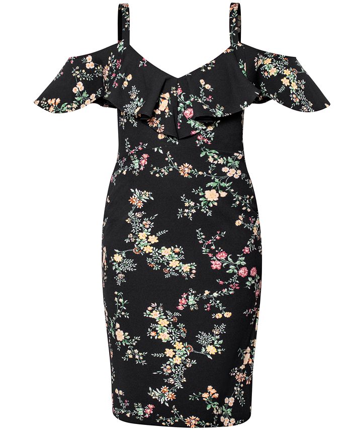 Rachel roy ruffled sheath dress 2025