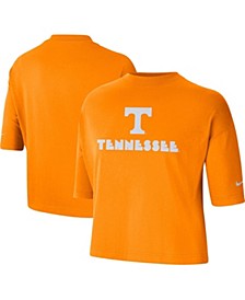 Women's Tennessee Orange Tennessee Volunteers Crop Performance T-shirt