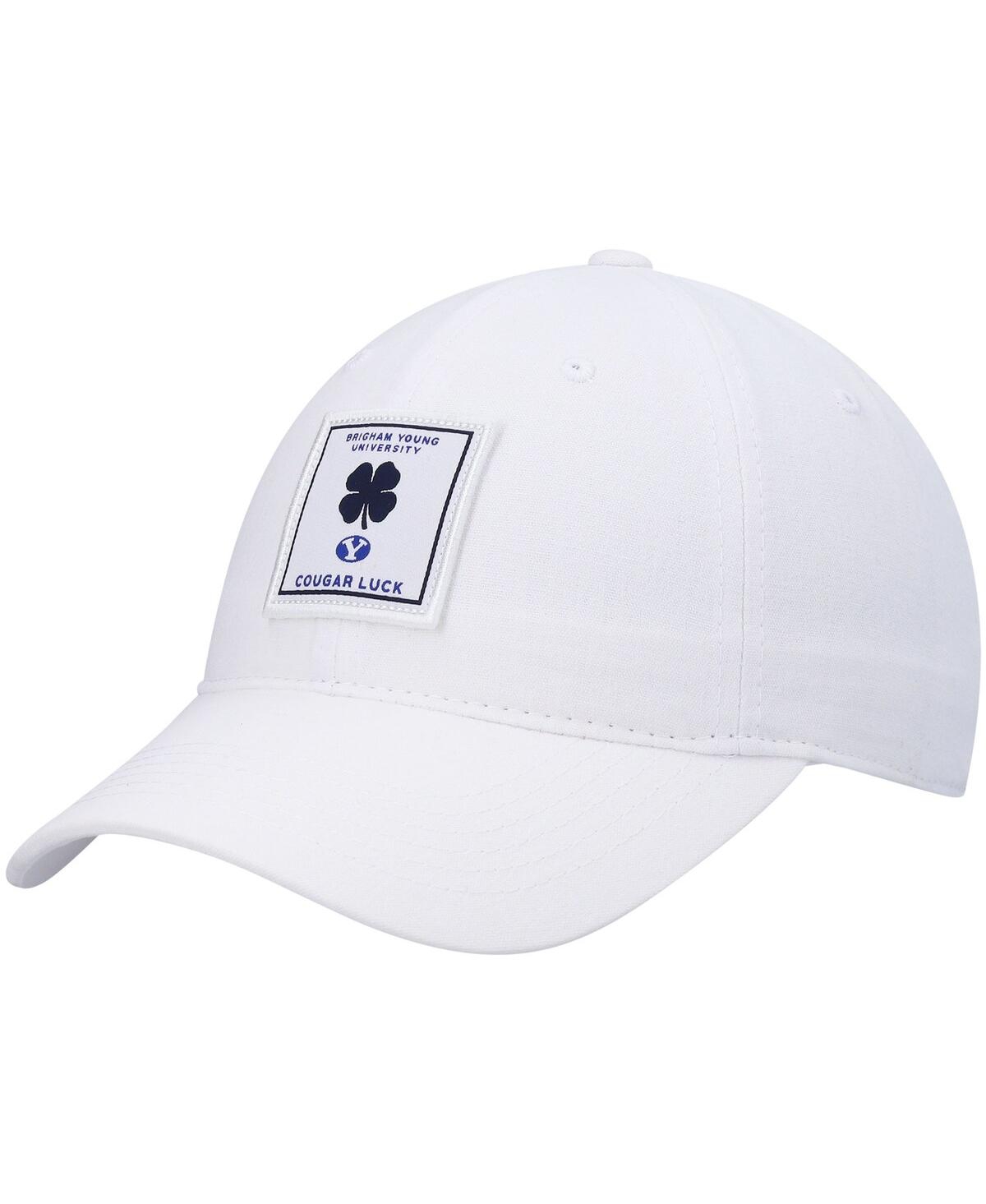 Shop Black Clover Men's White Byu Cougars Dream Adjustable Hat