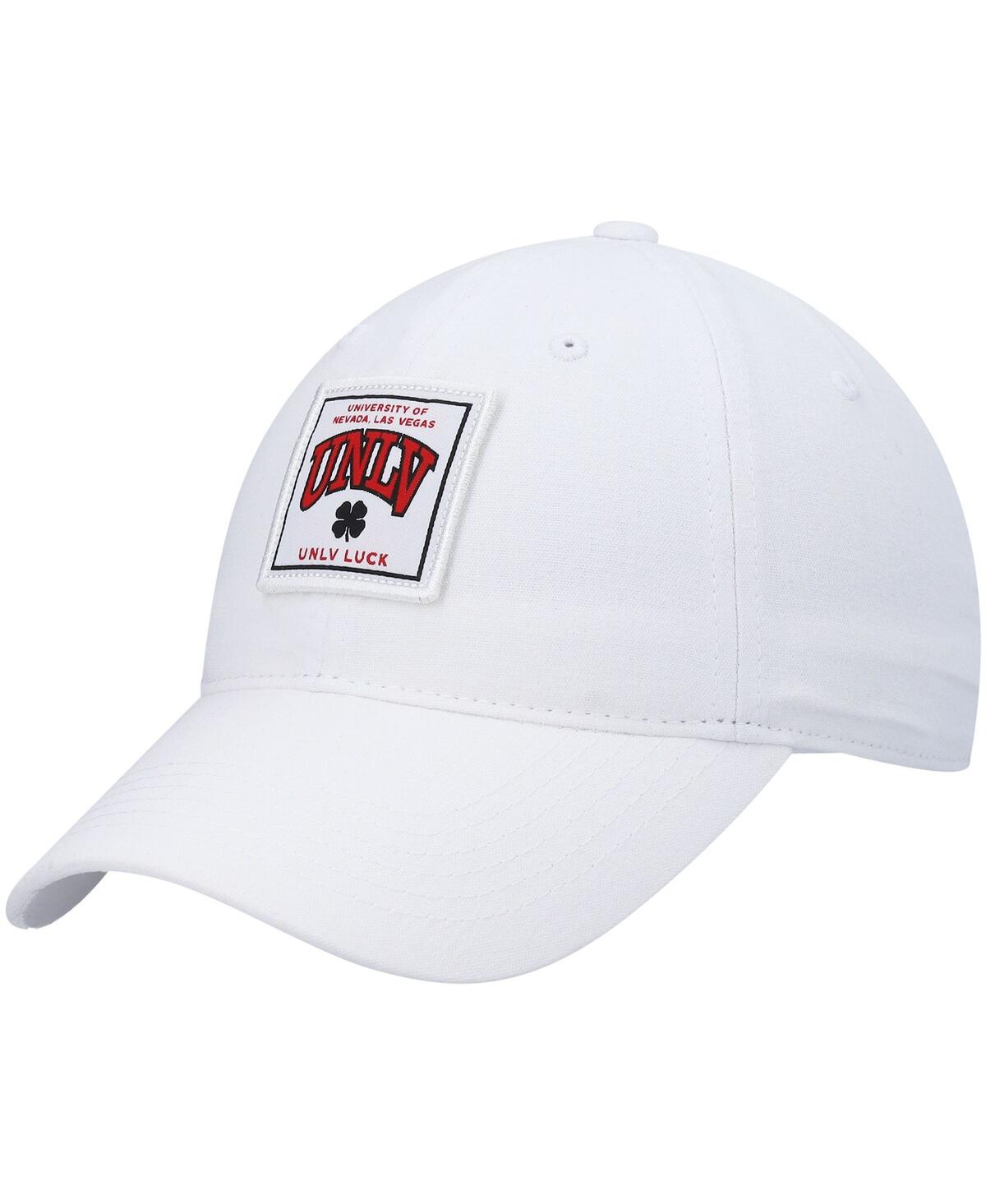 Shop Black Clover Men's White Unlv Rebels Dream Adjustable Hat