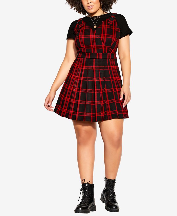City chic sale pinafore dress