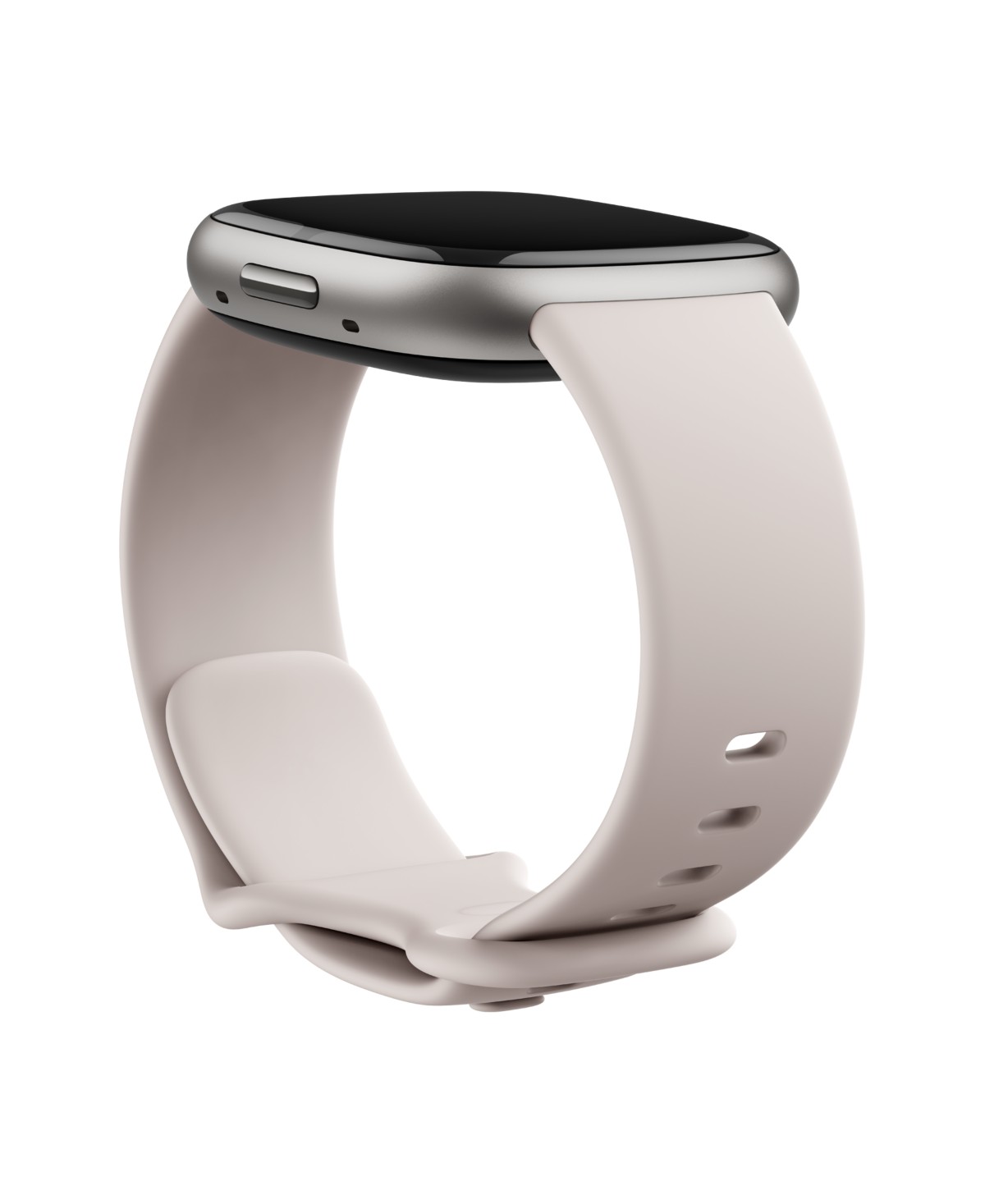 Смарт-часы Fitbit Sense 2 Lunar White Platinum, 39 мм — фото 1