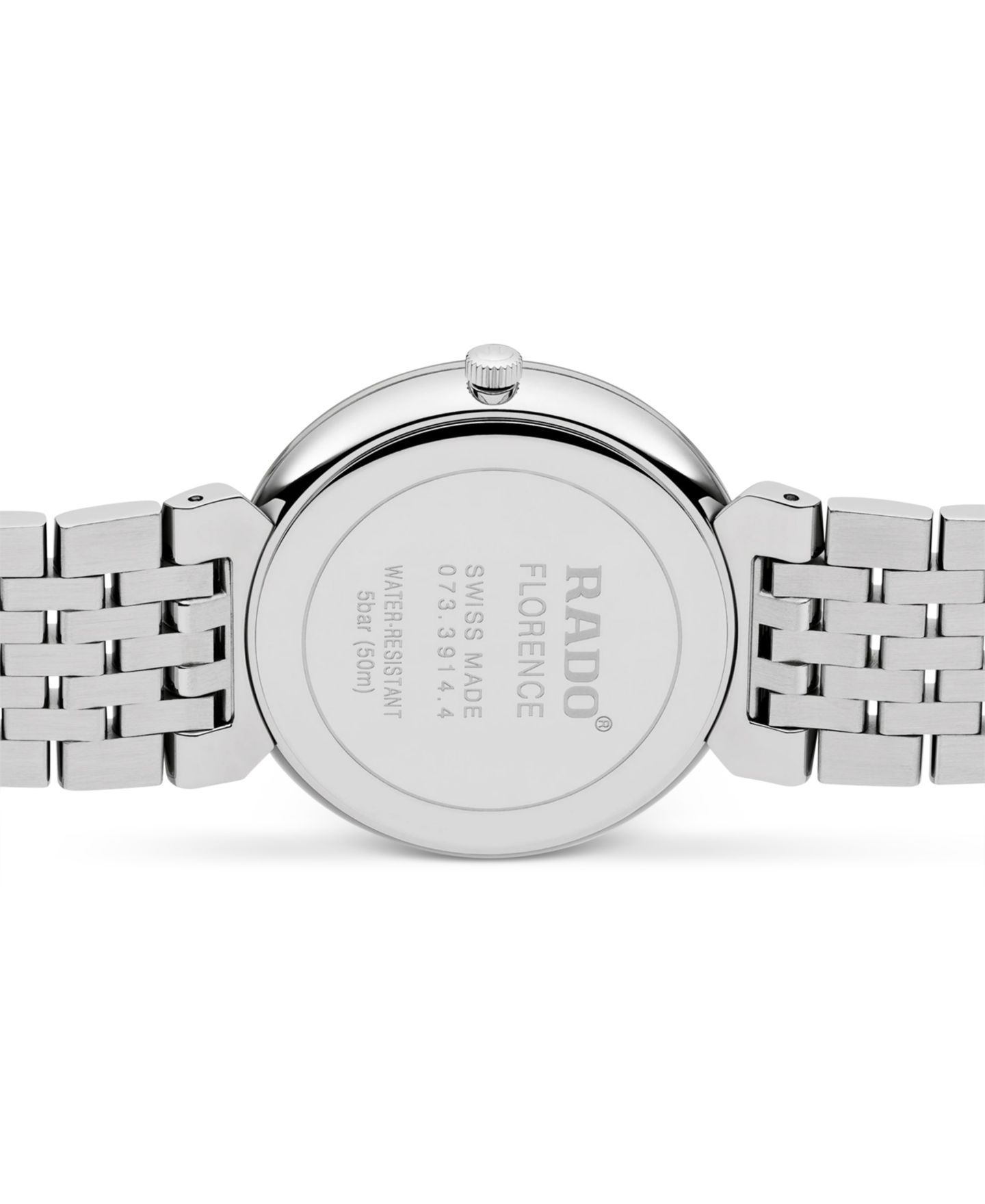Женские швейцарские часы Rado Florence Classic с бриллиантом, браслет, 38 мм — фото 2