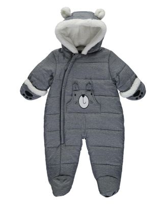 Baby Boys Animal Pocket Hooded Pram Snowsuit Macy s