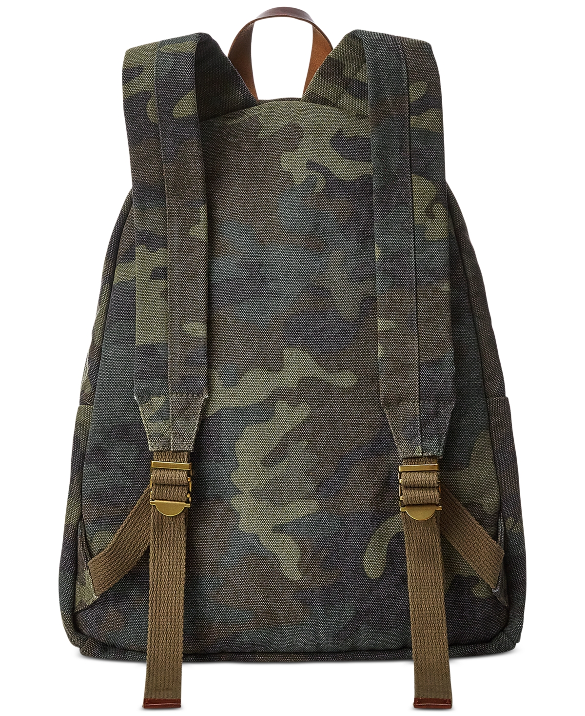 Shop Polo Ralph Lauren Men's Tiger-patch Camo Canvas Backpack