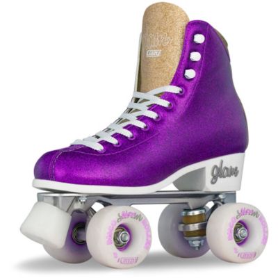 Glam Roller Skates For Women And Girls - Dazzling Glitter Sparkle Quad Skates