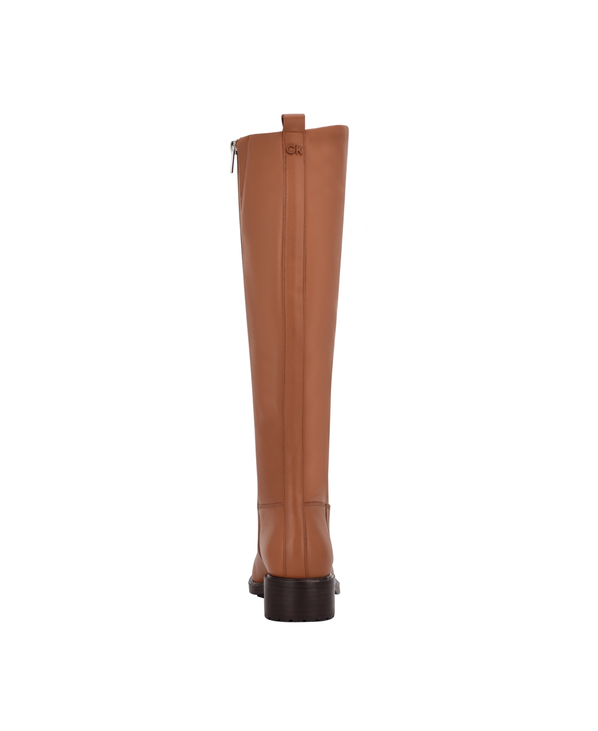 Calvin Klein Women's Botina Almond Toe Knee High Tall Riding Boots