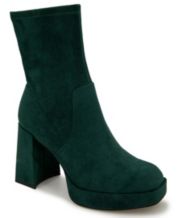 Macy's green shop boots