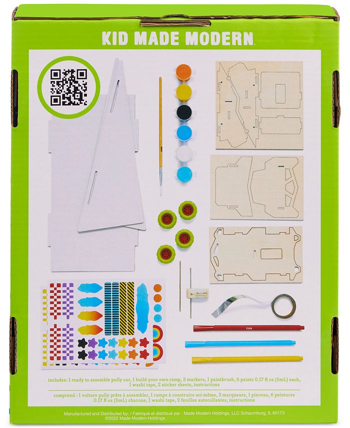 Kid Made Modern DIY Wooden Race CarDecorating Kit Macy's