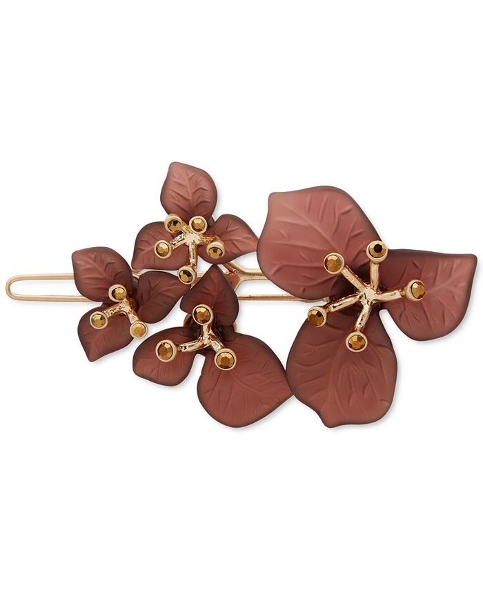 lonna & lilly GoldTone Crystal & Color Flower Cluster Hair Barrette