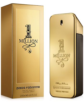 Paco Rabanne Men's 1 Million Eau de Toilette Spray, 6.8 oz. - Macy's
