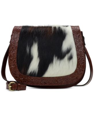 Patricia Nash Morley Cow Hair Saddle Bag Macy's