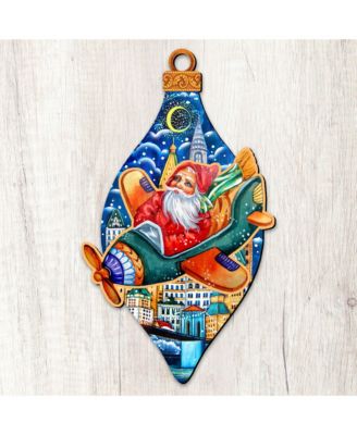 Flying Up to The Town Scenic Decorative Ornament Large