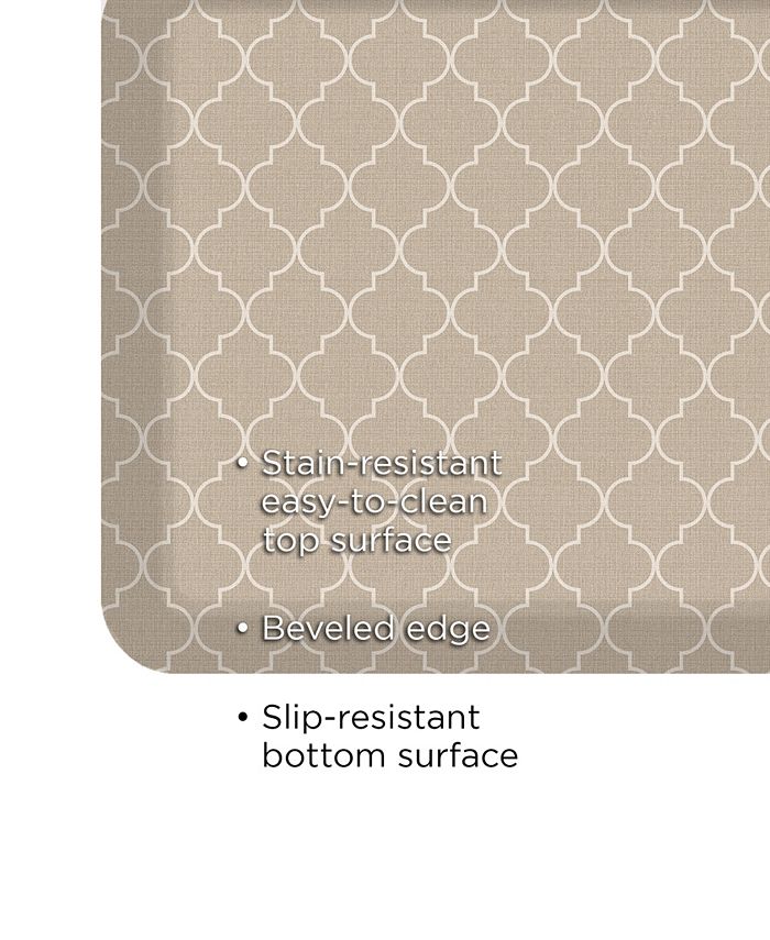 GelPro Designer Comfort Trellis FatigueResistant Mat, 20" x 32" Macy's