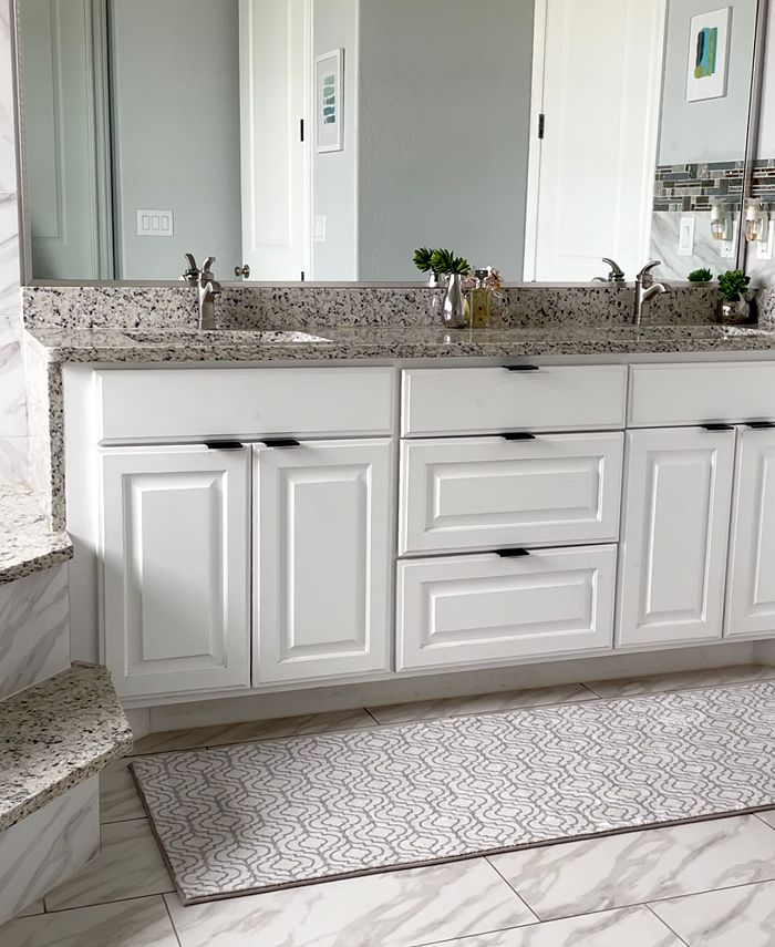 GelPro Nevermove Monaco Plush Accent Rug, 24" x 34" Macy's